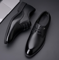 Men’s Genuine Leather Formal Dress Shoes – Classic Wedding & Business Oxfords