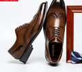 Men’s Luxury Leather Dress Shoes – Classic Breathable Business & Formal Footwear