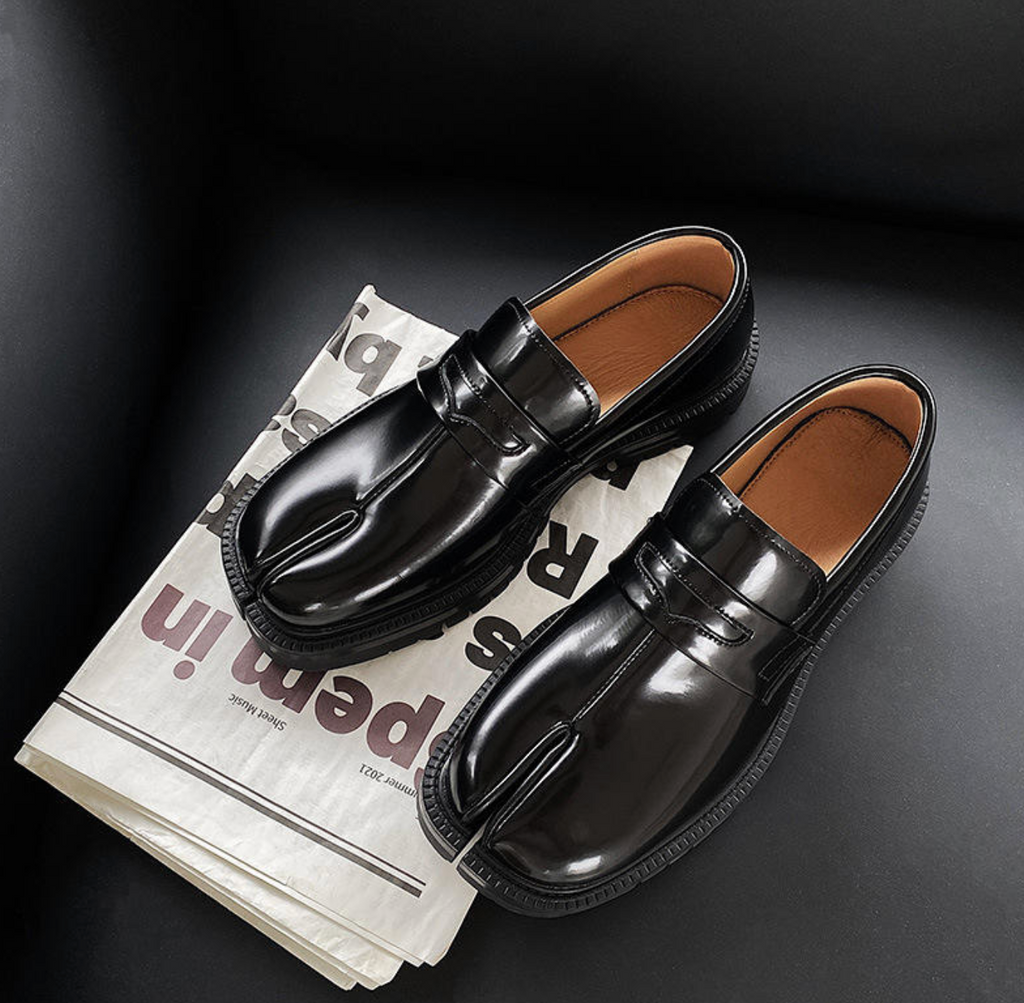 Men’s Height-Increasing Leather Dress Shoes – Classic Thick-Sole Business Footwear