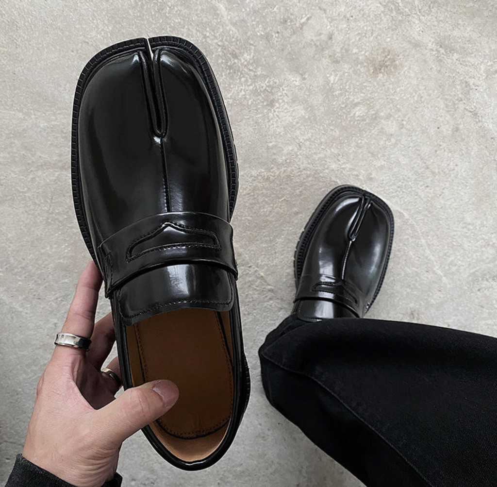 Men’s Height-Increasing Leather Dress Shoes – Classic Thick-Sole Business Footwear