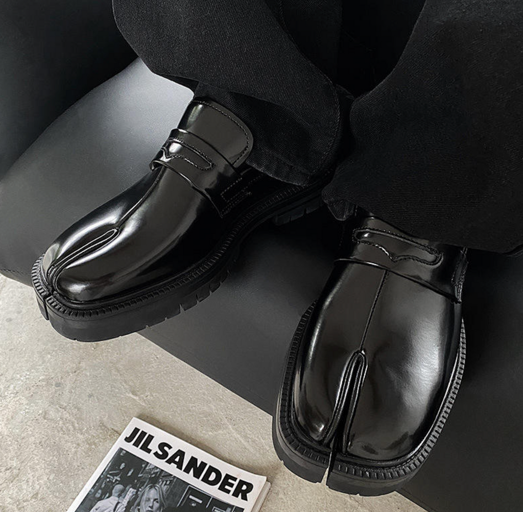 Men’s Height-Increasing Leather Dress Shoes – Classic Thick-Sole Business Footwear