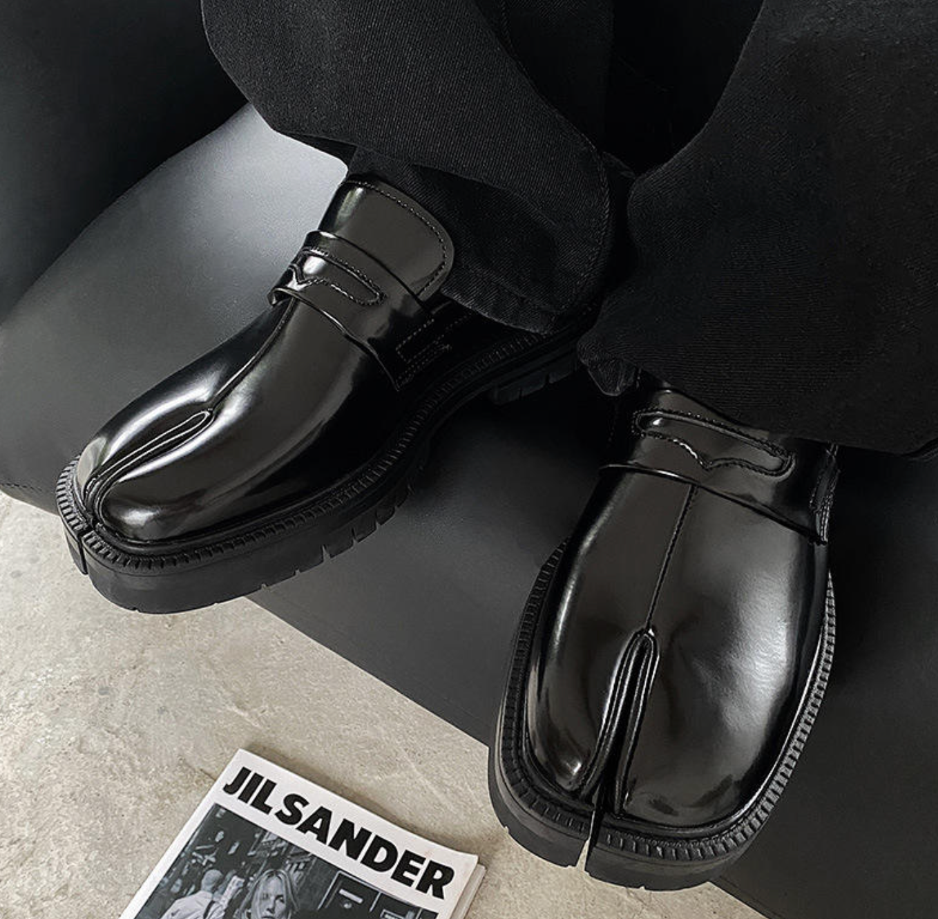 Men’s Height-Increasing Leather Dress Shoes – Classic Thick-Sole Business Footwear