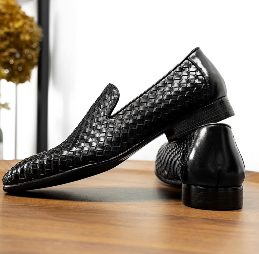 Men’s Classic Casual Leather Shoes – Timeless Business & Everyday Footwear
