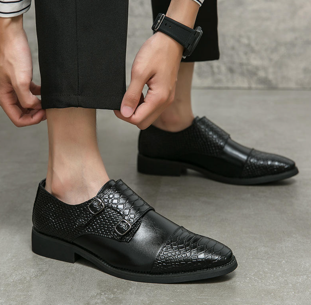 Men’s Large-Size Slip-On Dress Shoes – Classic Casual Business Loafers