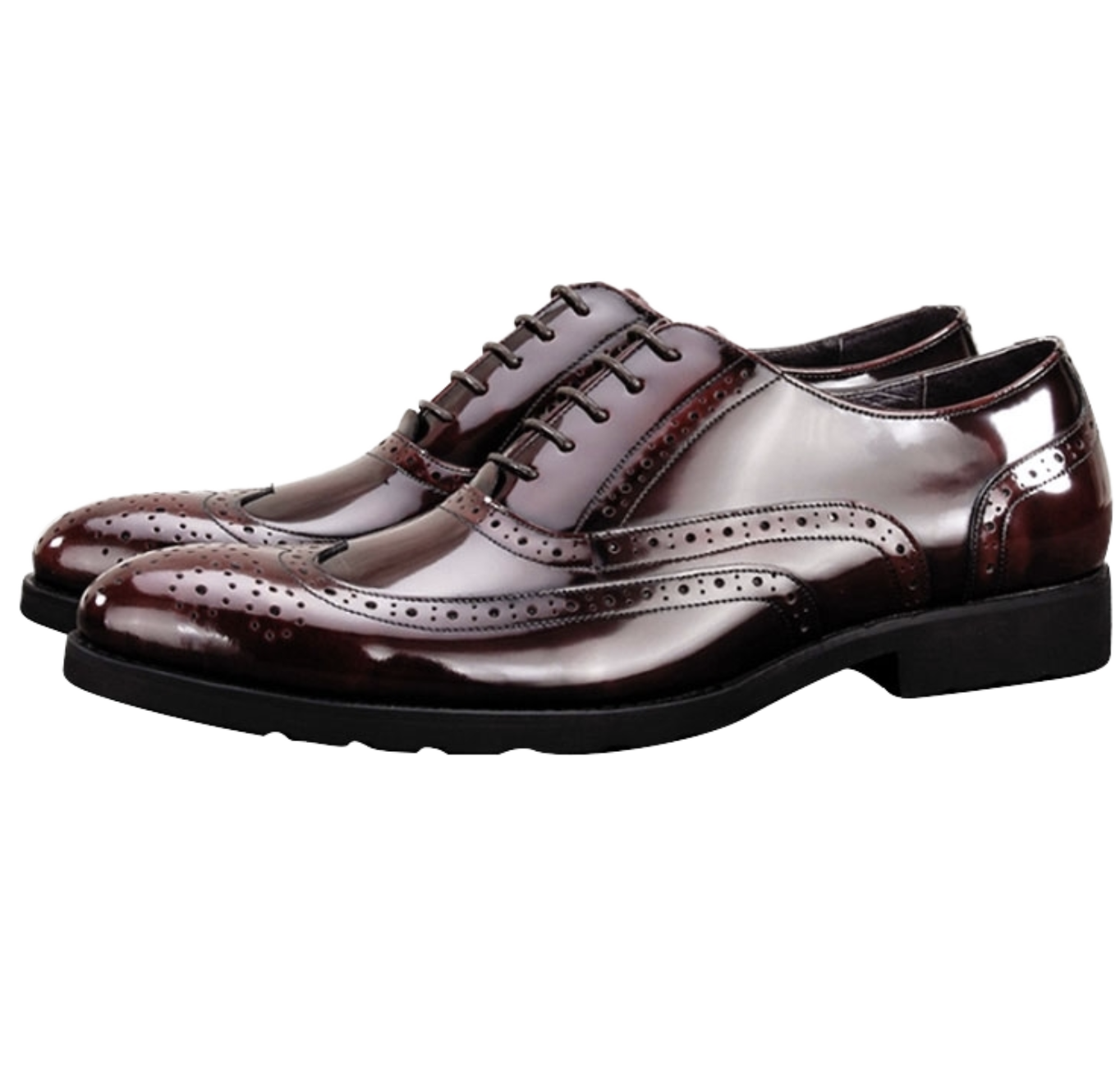 Men’s Luxury Leather Dress Shoes – Classic Breathable Business & Formal Footwear